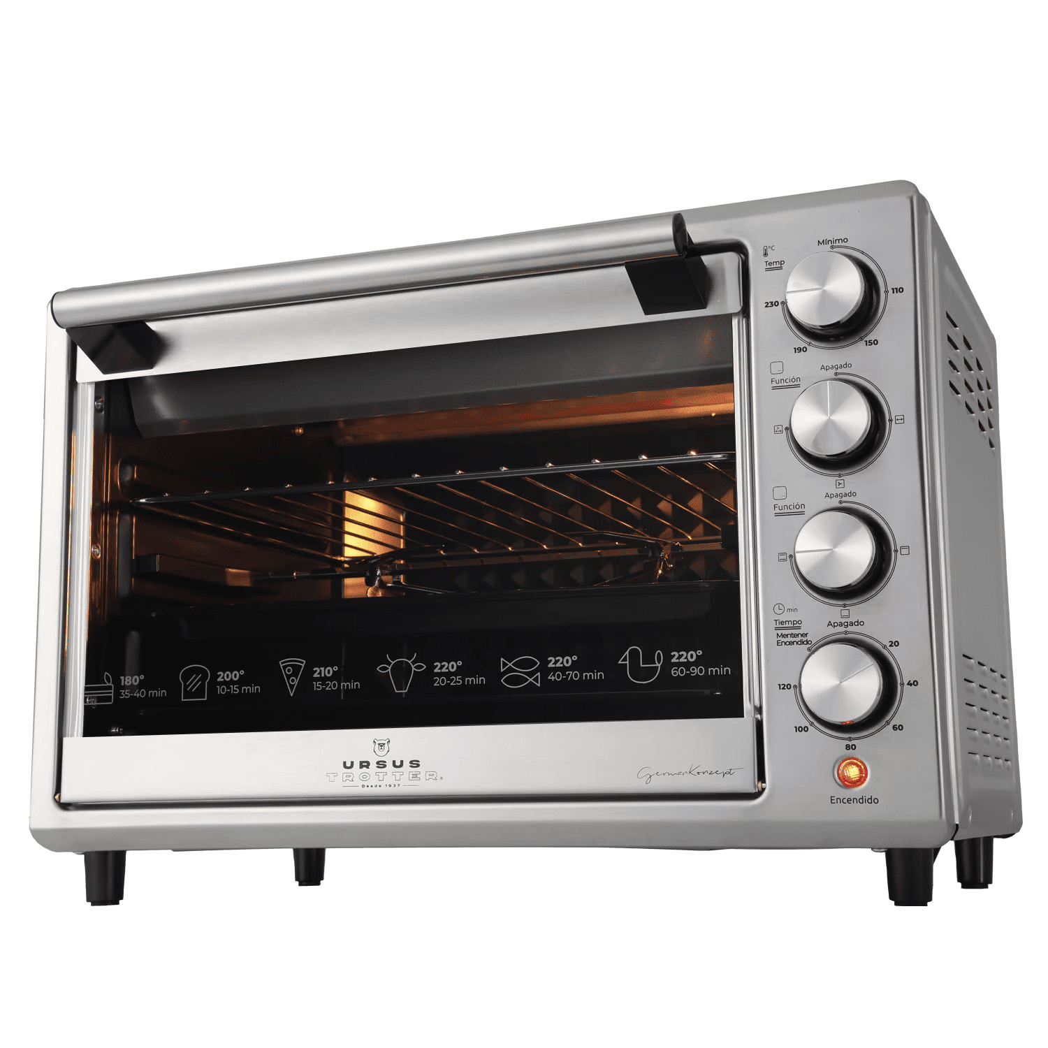 Horno Electrico Ut-Backofen Pro-B 38L - Imagen 2