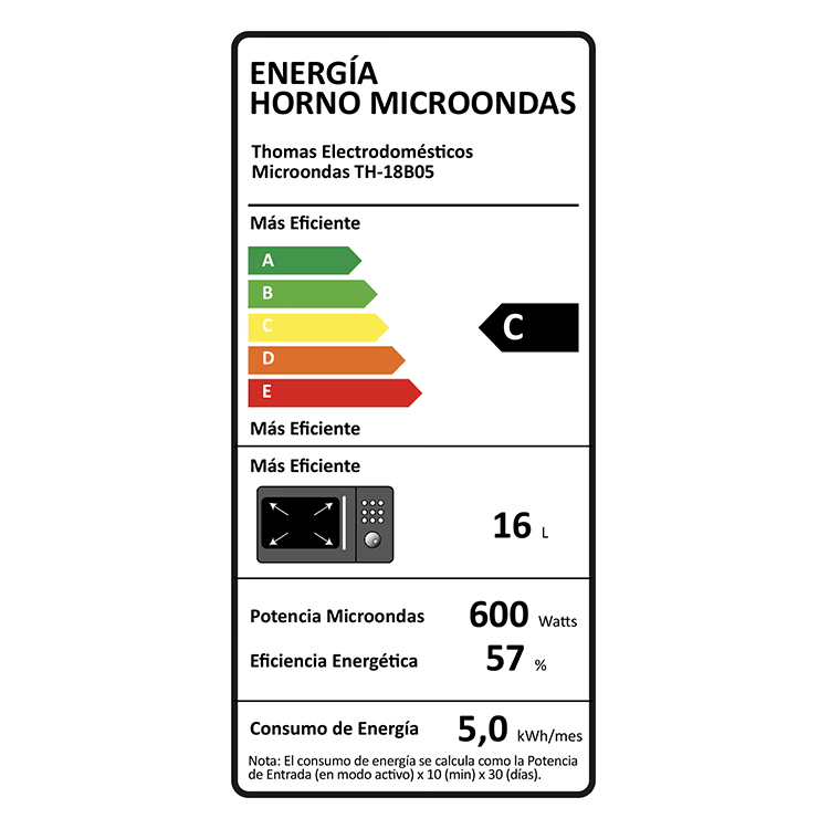 Microondas Thomas TH-18B05 - Imagen 5