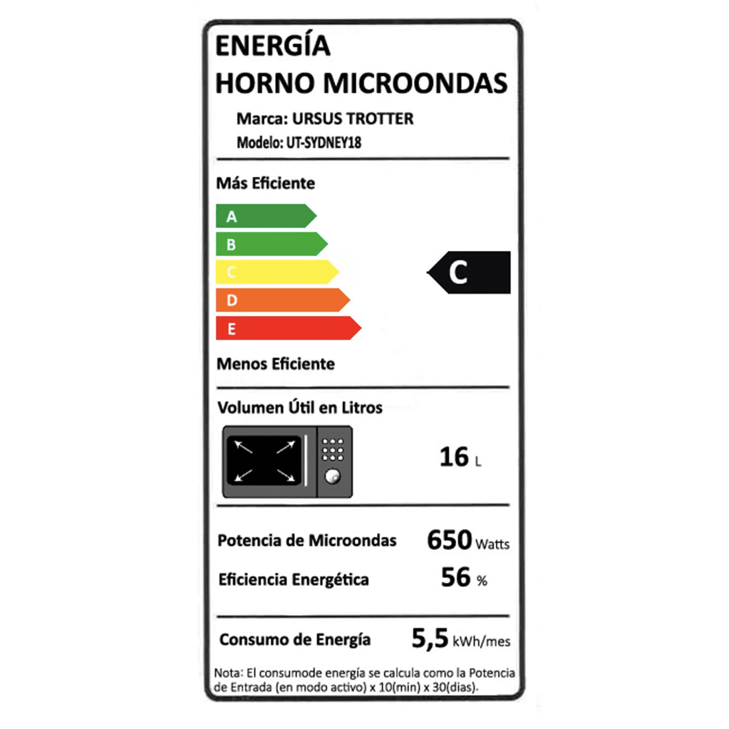 Microondas Mecánico Ut-Sydney18 - Imagen 7