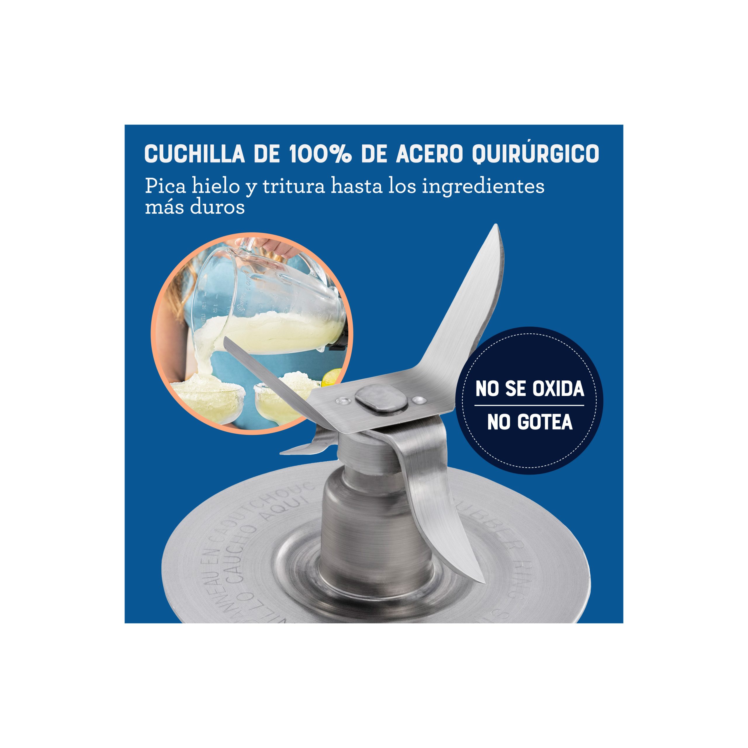 Licuadora Oster Negra BLSTKAG-BPB - Imagen 5
