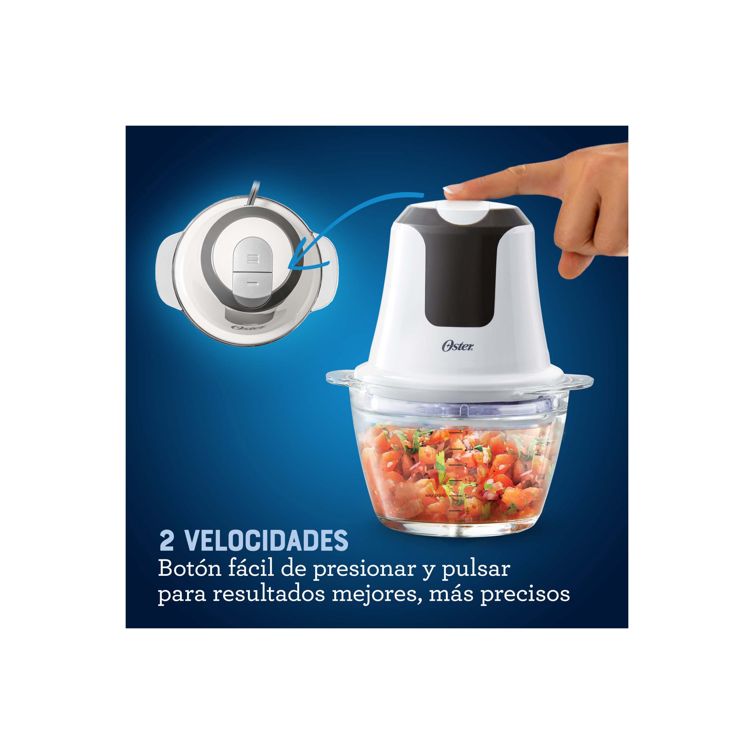 Picadora Oster 250W 2 Vel FPSTFP3340 - Imagen 5