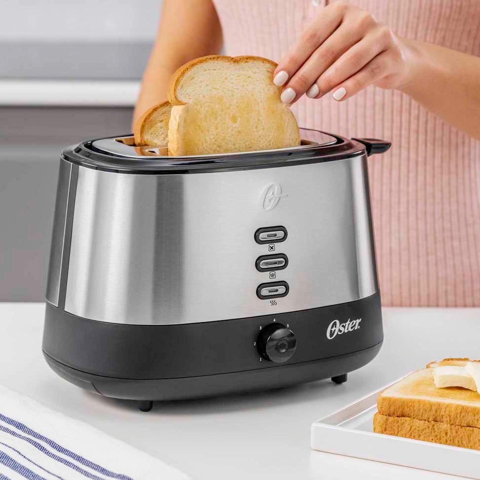 Tostador Oster 2 rebanadas Inox TSSTTR500 - Imagen 2